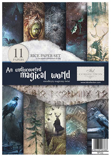 Rice paper set - A4 - An Undiscovered Magical World