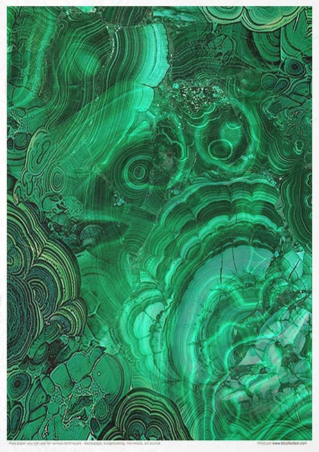 Rice paper set - A4 - Gemstones