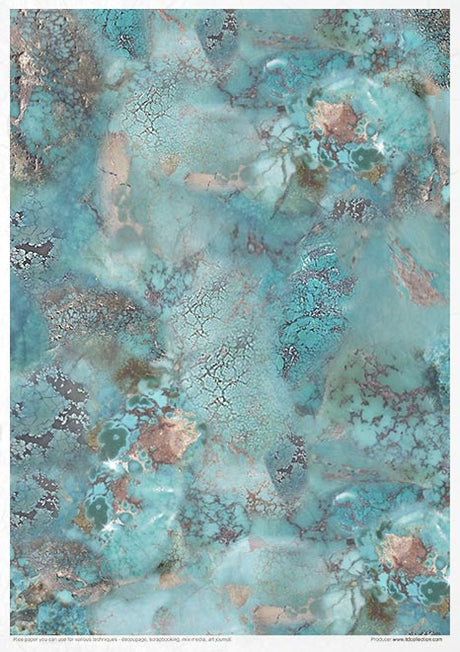 Rice paper set - A4 - Gemstones