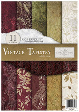Rice paper set - A4 - Vintage Tapestry