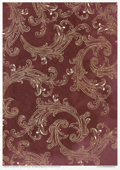 Rice paper set - A4 - Vintage Tapestry