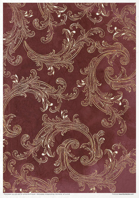Rice paper set - A4 - Vintage Tapestry
