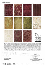 Rice paper set - A4 - Vintage Tapestry