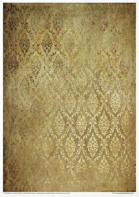 Rice paper set - A4 - Vintage Tapestry