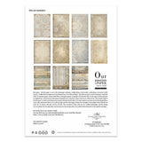 Rice paper set - A4 - Wood & Lace