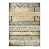 Rice paper set - A4 - Wood & Lace