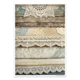 Rice paper set - A4 - Wood & Lace