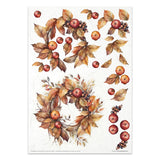 Rice paper set - A4 - Autumn Wreath