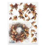 Rice paper set - A4 - Autumn Wreath