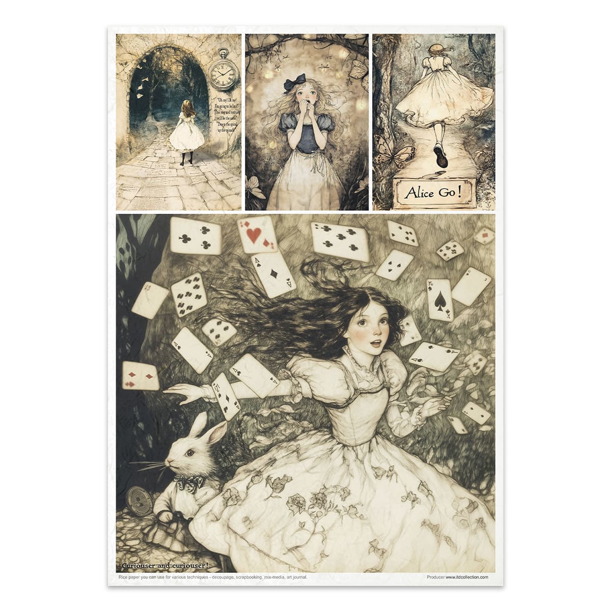 Rice paper set - A4 - Alice's Magic Vol. 1