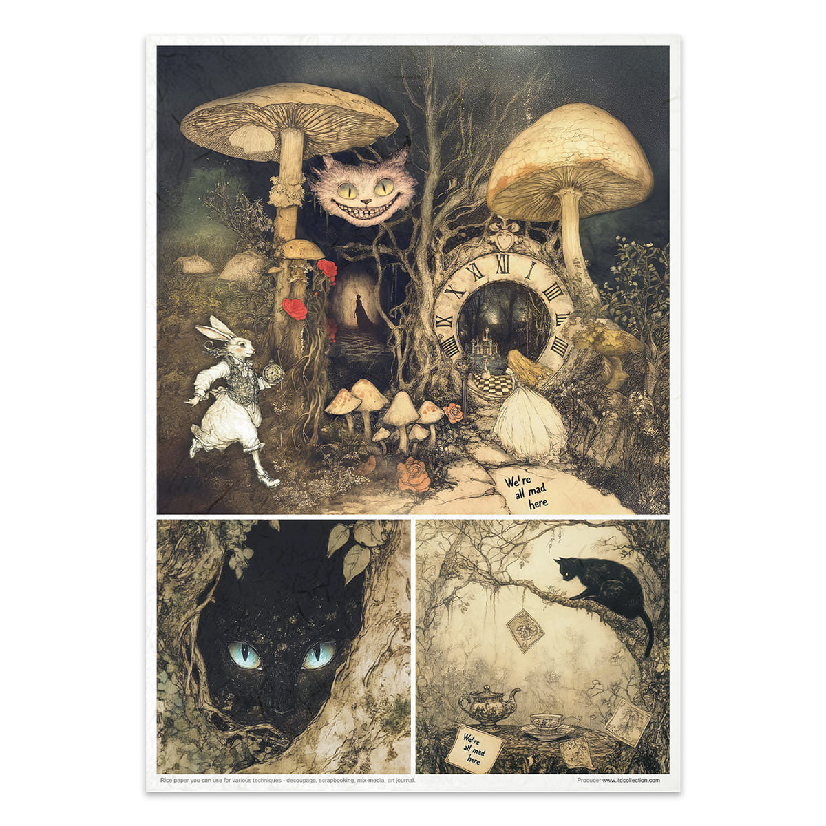 Rice paper set - A4 - Alice's Magic Vol. 1