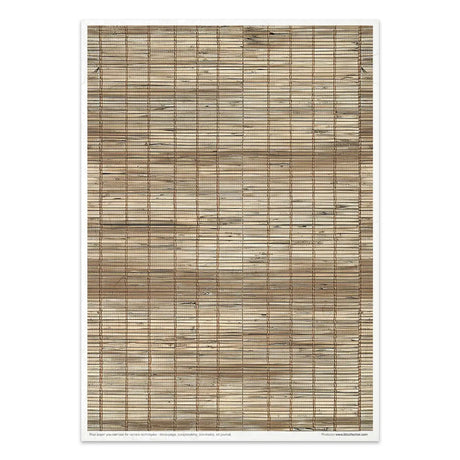 Rice paper set - A4 - Wicker & Rattan