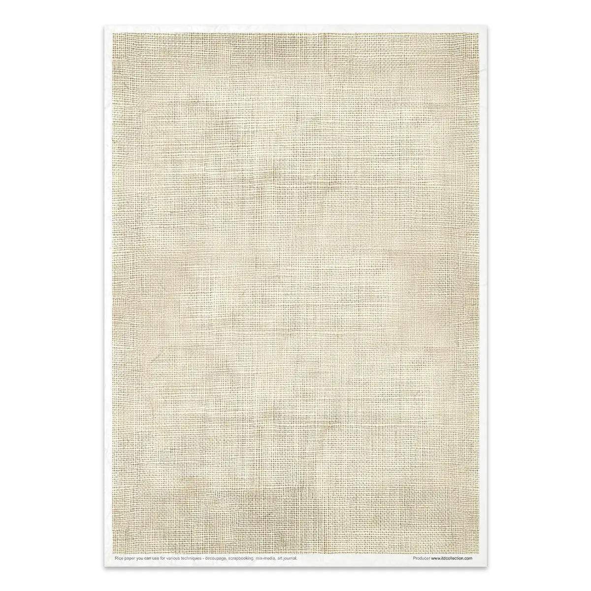 Rice paper set - A4 - Wicker & Rattan