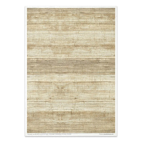 Rice paper set - A4 - Wicker & Rattan