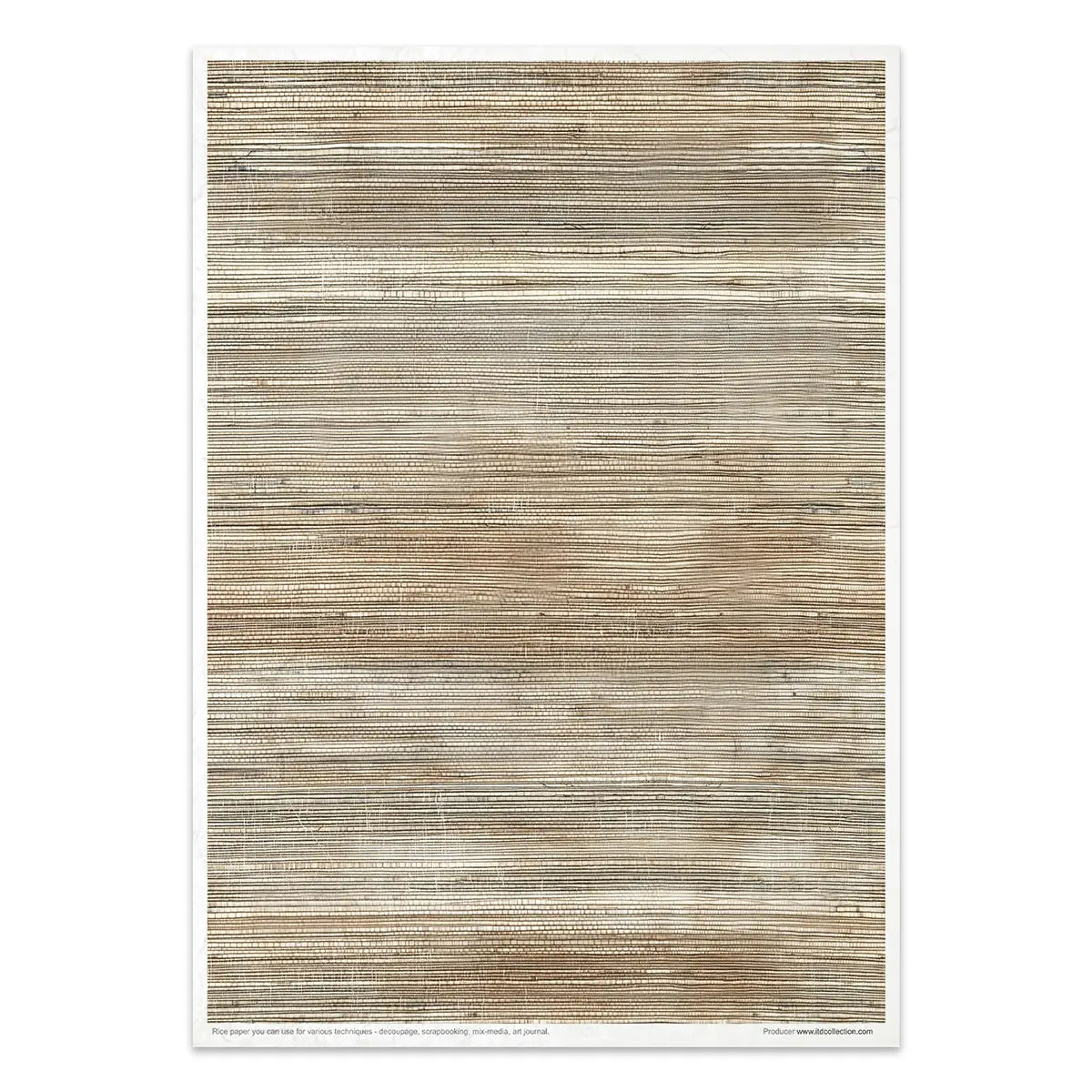 Rice paper set - A4 - Wicker & Rattan