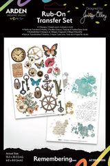 Rub-ons Transfer Set - Remembering