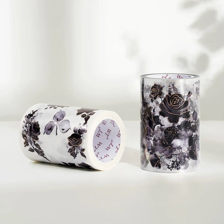 Washi Tape - 70 mm - Rose Noir