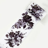 Washi Tape - 70 mm - Rose Noir