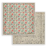 Scrapbookingpapper - Double faced - Oriental garden