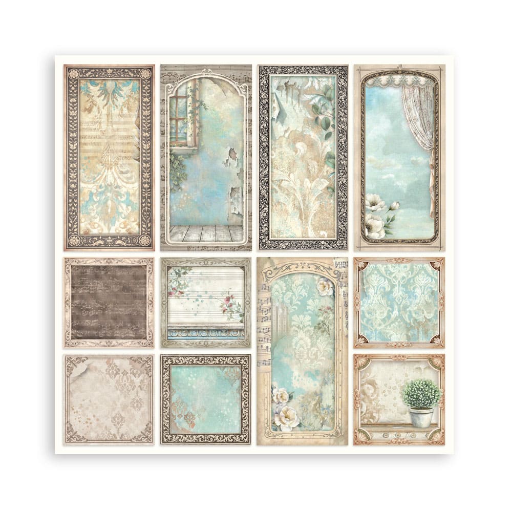 Scrapbookingpapper - Double faced - Symphony