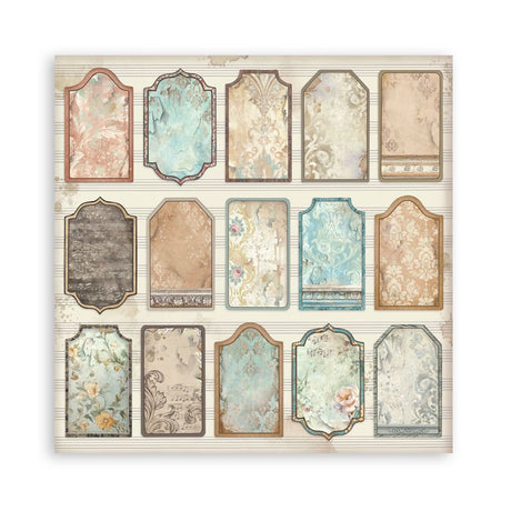 Scrapbookingpapper - Double faced - Symphony