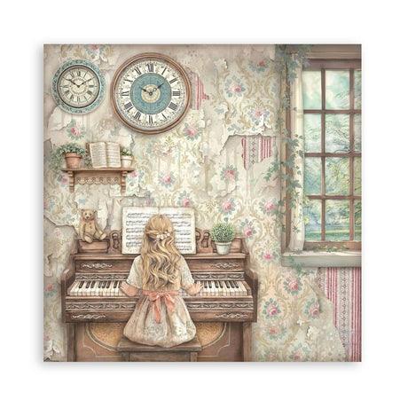 Scrapbookingpapper - Double faced - Symphony