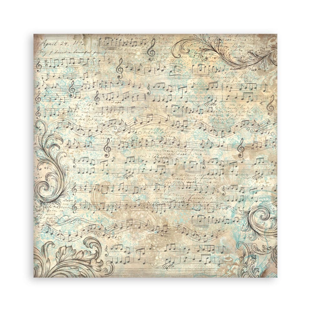 Scrapbookingpapper - Double faced - Symphony
