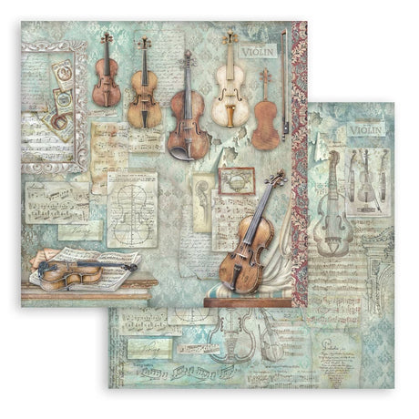 Scrapbookingpapper - Double faced - Symphony