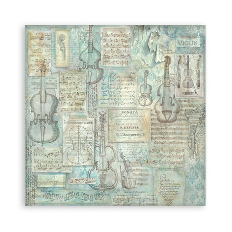 Scrapbookingpapper - Double faced - Symphony