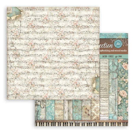 Scrapbookingpapper - Backgrounds - Symphony
