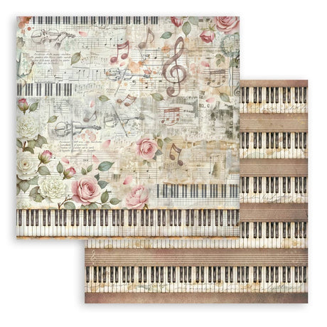 Scrapbookingpapper - Backgrounds - Symphony