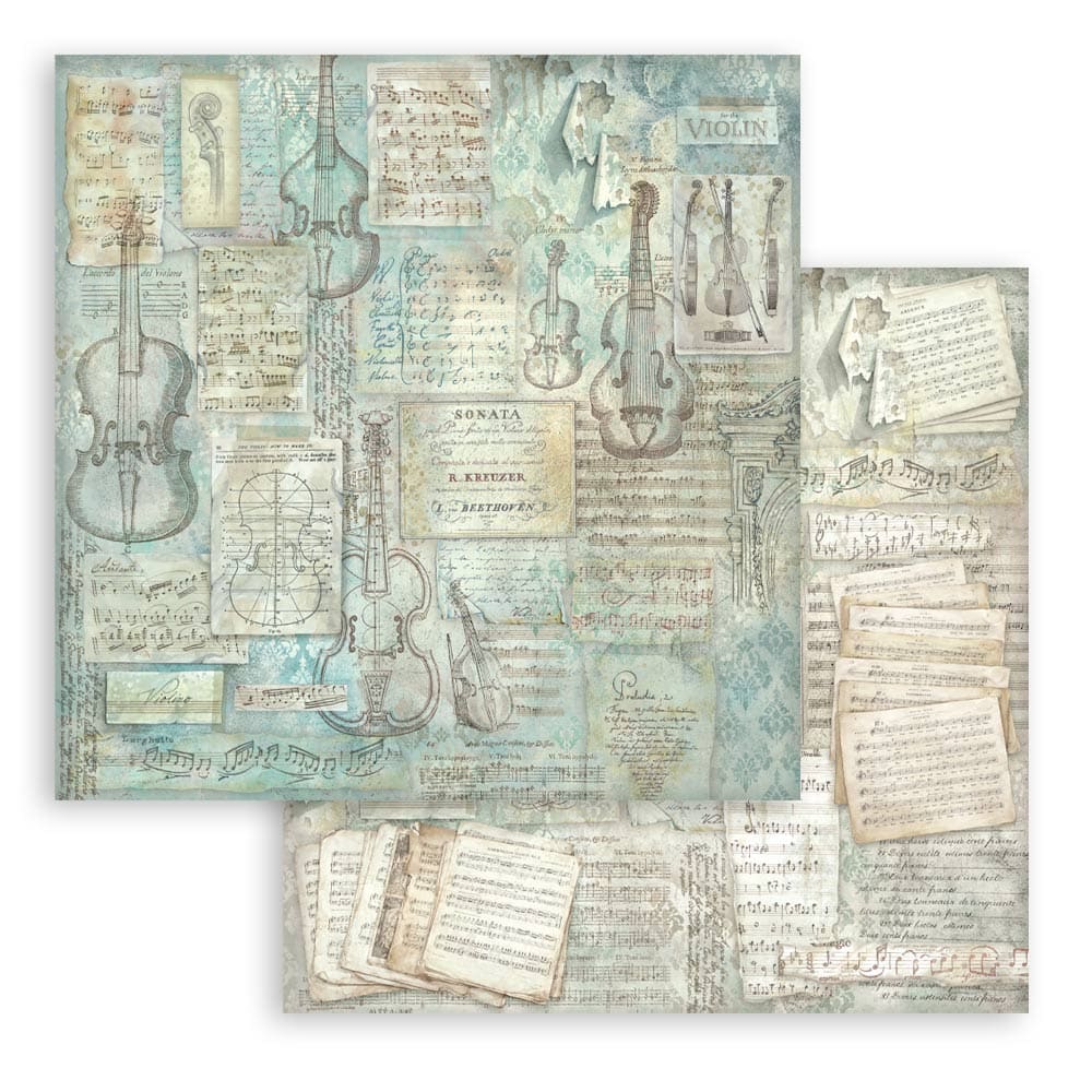 Scrapbookingpapper - Backgrounds - Symphony