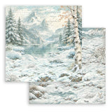 Scrapbooking paper - Backgrounds - White Christmas