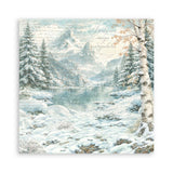 Scrapbooking paper - Backgrounds - White Christmas