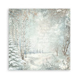 Scrapbooking paper - Backgrounds - White Christmas