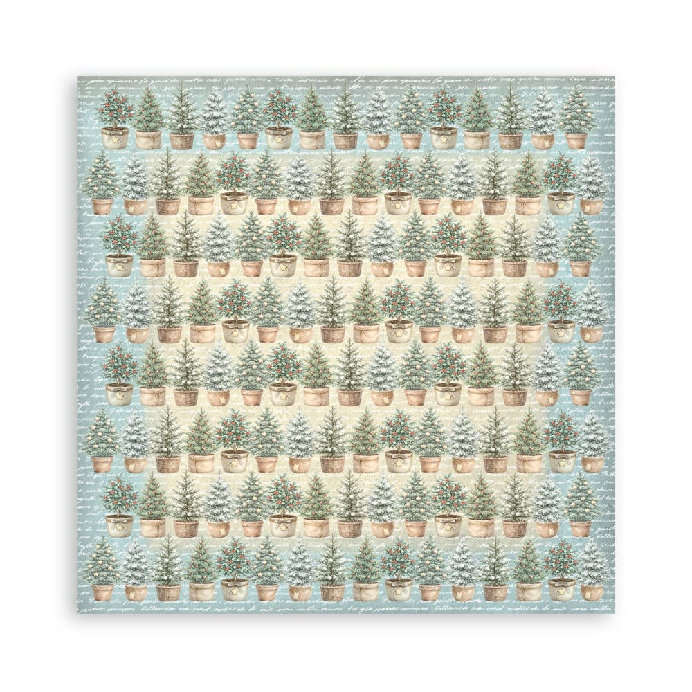 Scrapbooking paper - Backgrounds - White Christmas
