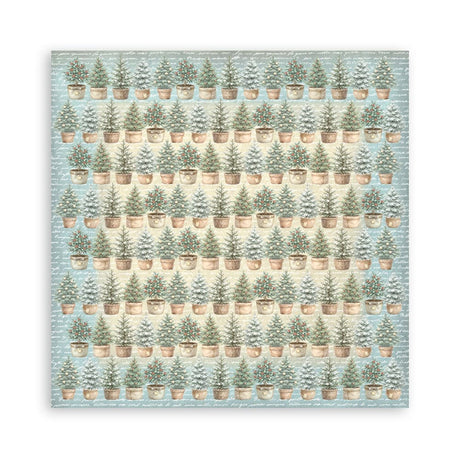 Scrapbooking paper - Backgrounds - White Christmas
