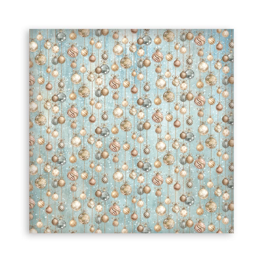 Scrapbooking paper - Backgrounds - White Christmas