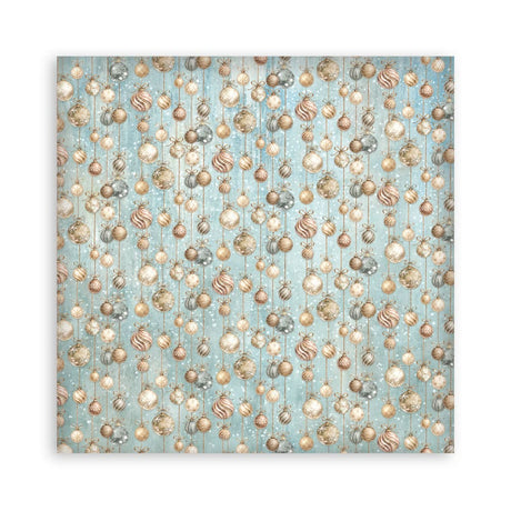 Scrapbooking paper - Backgrounds - White Christmas
