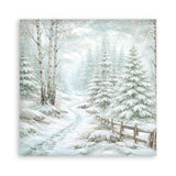 Scrapbooking paper - Backgrounds - White Christmas