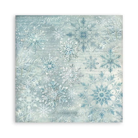 Scrapbooking paper - Backgrounds - White Christmas