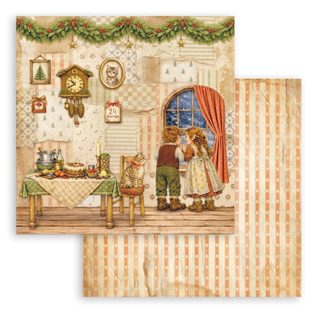 Scrapbooking paper - Double-sided - Silent Night