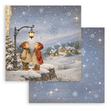 Scrapbooking paper - Double-sided - Silent Night