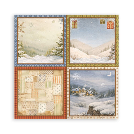 Scrapbooking paper - Double-sided - Silent Night