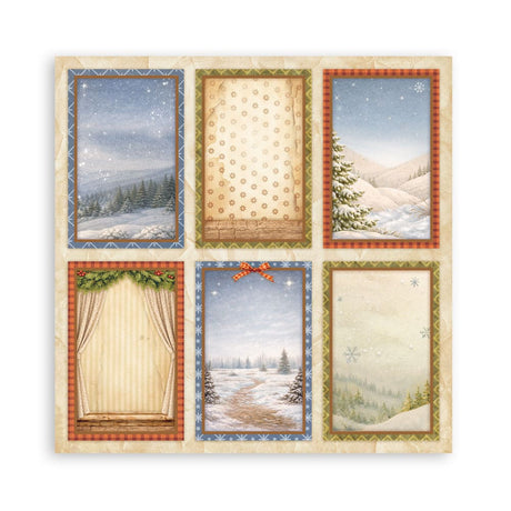 Scrapbooking paper - Double-sided - Silent Night