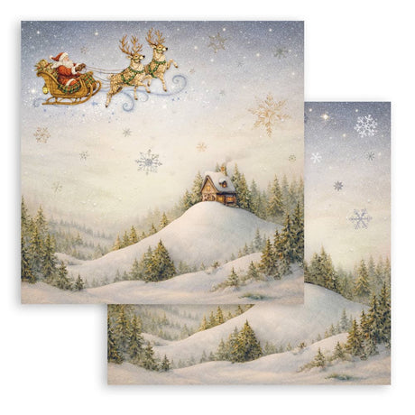 Scrapbooking paper - Double-sided - Silent Night