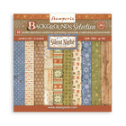 Scrapbooking Paper - Backgrounds - Silent Night