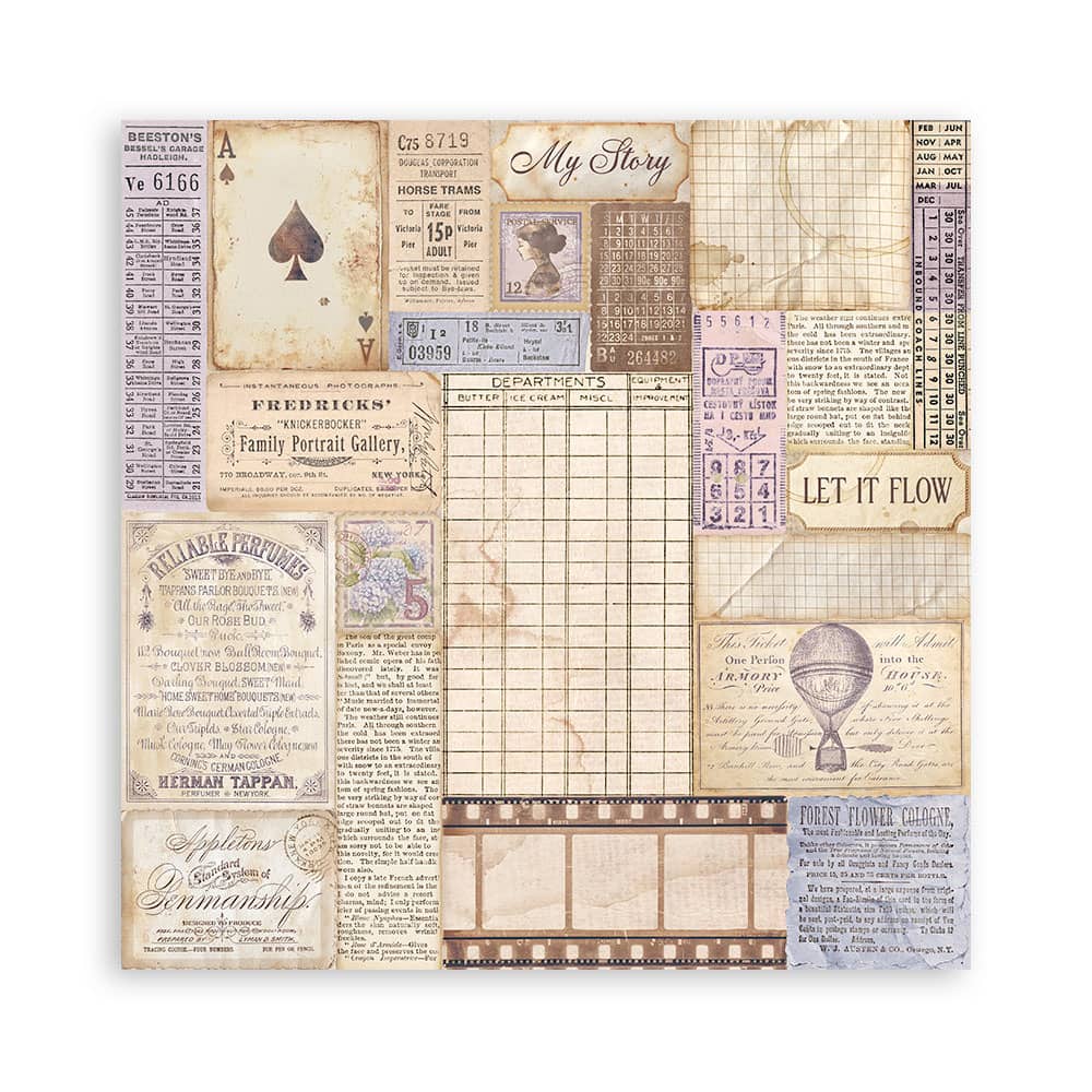 Scrapbookingpapper - Quiet Days - Maxi Pad