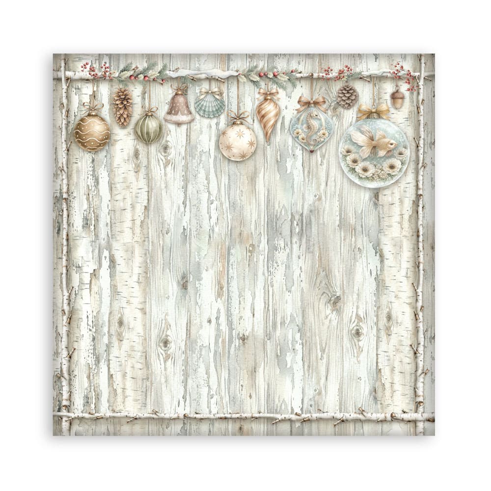 Scrapbooking Paper - Maxi Pad - White Christmas