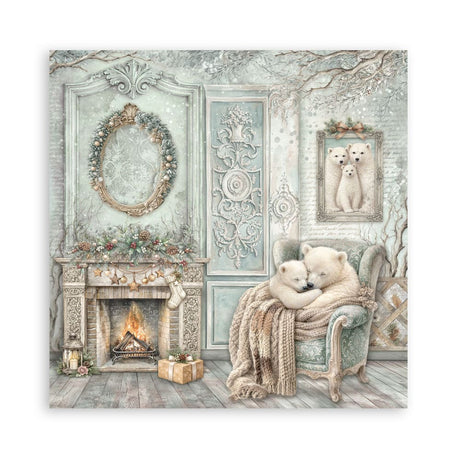 Scrapbooking Paper - Maxi Pad - White Christmas